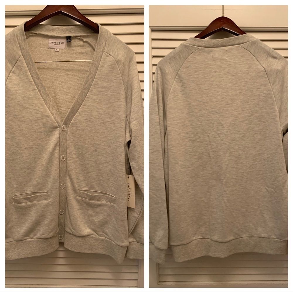 FIVE FOUR Cardigan sweater